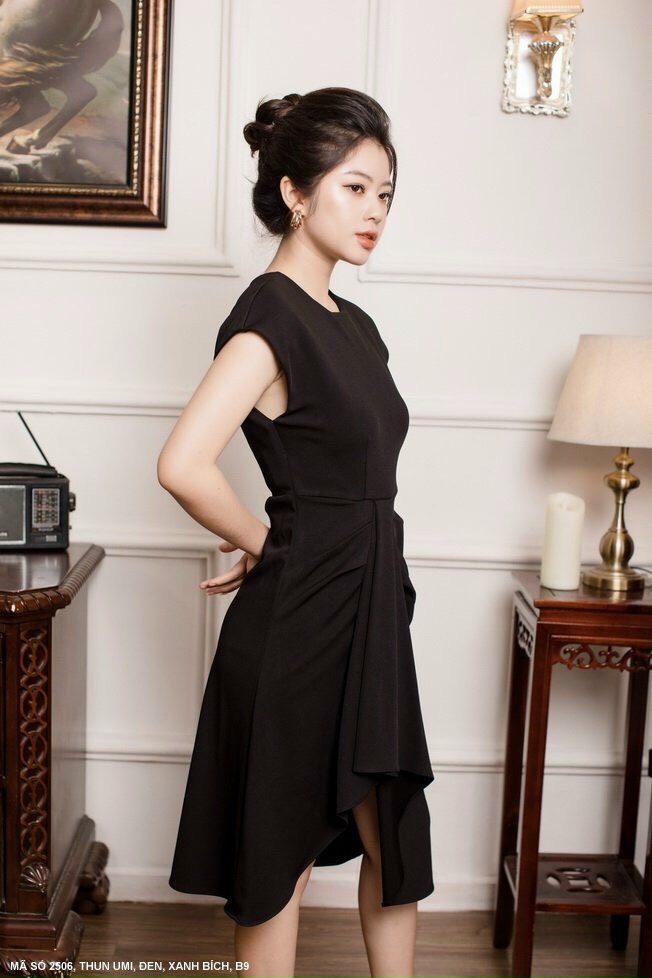 Đầm Dơi Váy Xếp - D2506